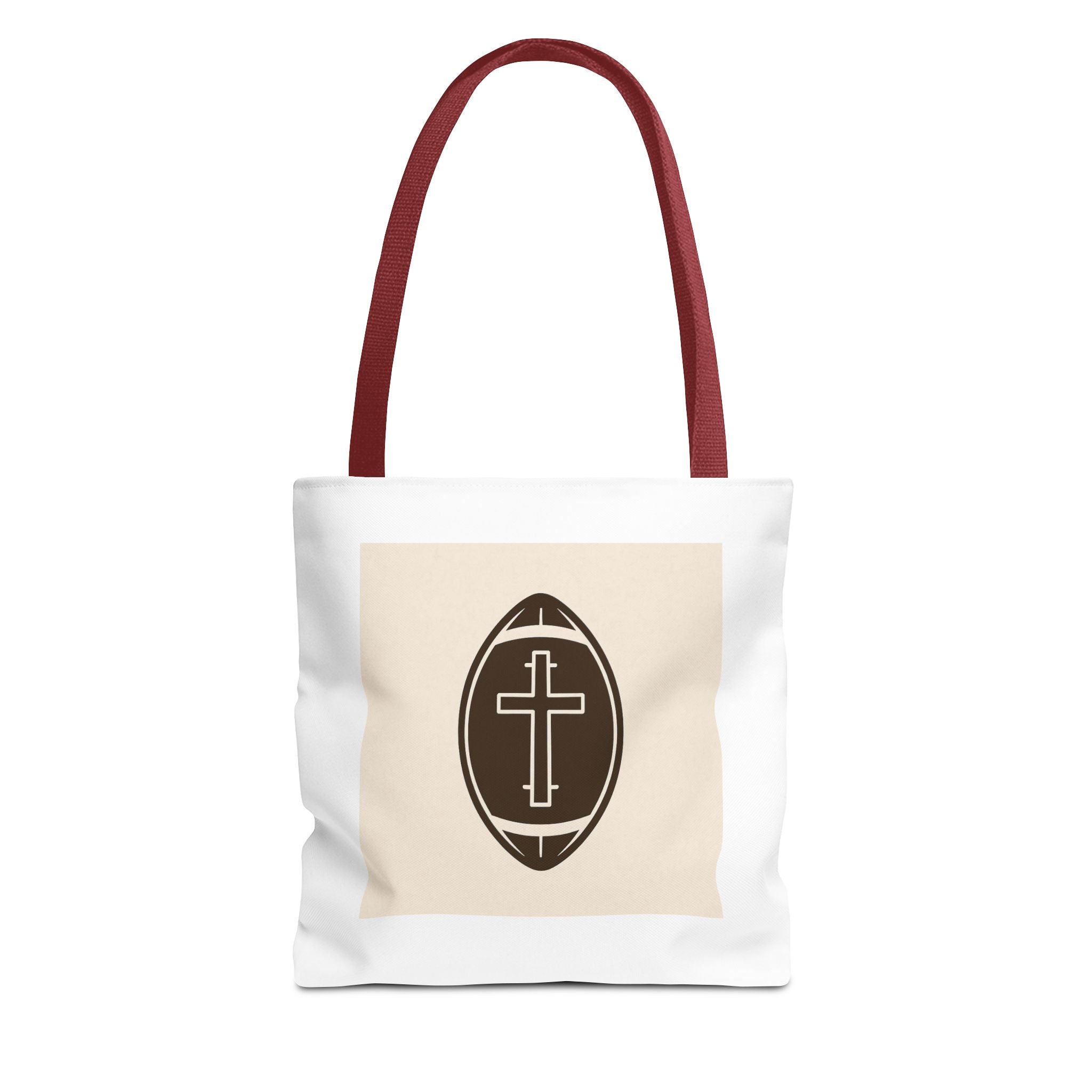 Tote Bag with the football + cross design